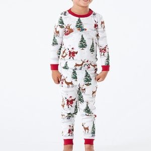 Pottery Barn Kids Christmas Pajamas size 6
